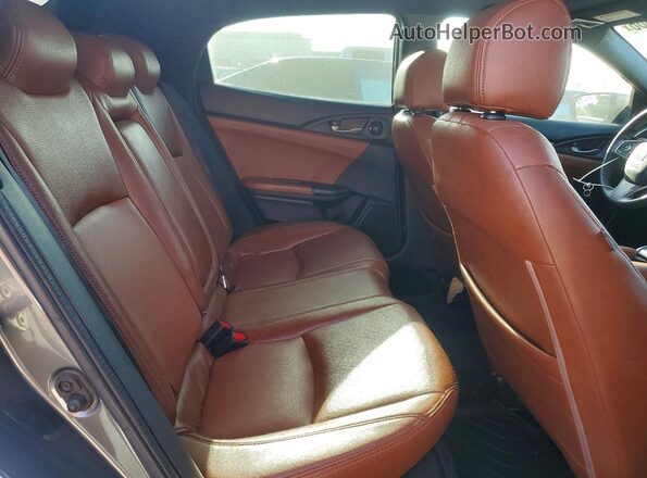 SHHFK7H57JU410082 2018 HONDA CIVIC Gray Vista de los asientos traseros
