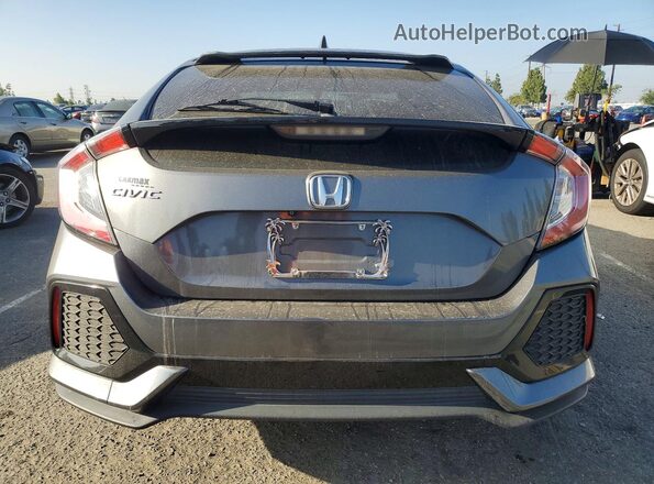 SHHFK7H57JU410082 2018 HONDA CIVIC Gray Vista trasera