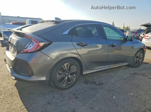 SHHFK7H57JU410082 2018 HONDA CIVIC Gray Trasero derecho
