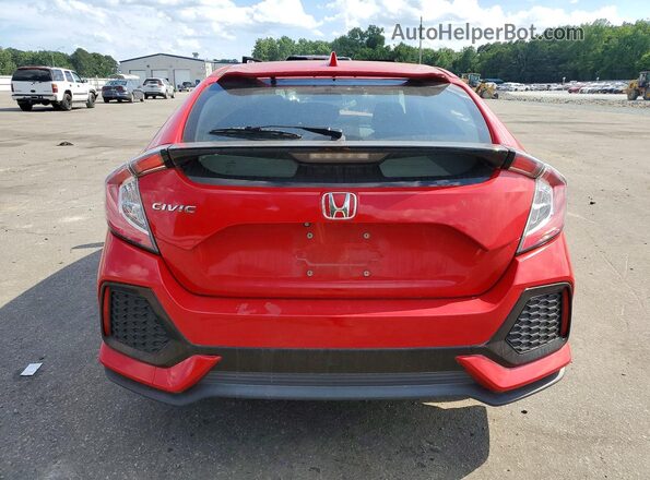 SHHFK7H57JU414875 2018 HONDA CIVIC Red Вид ззаду