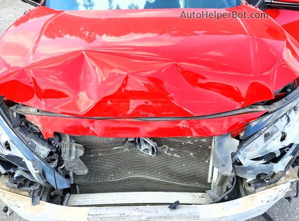 SHHFK7H57JU414875 2018 HONDA CIVIC Red Вид задньої частини салону