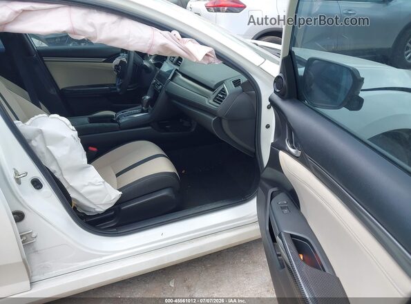 SHHFK7H58HU230975 2017 HONDA CIVIC White წინა სალონის ხედი