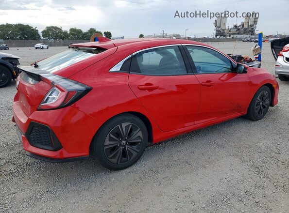 SHHFK7H58HU407959 2017 HONDA CIVIC Red უკანა მარჯვენა