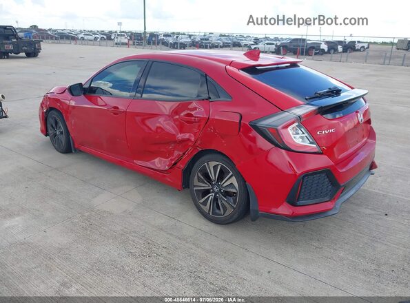SHHFK7H58JU223644 2018 HONDA CIVIC Red Rear left