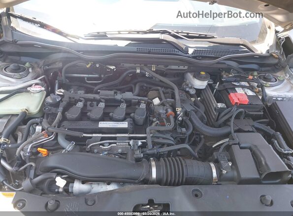 SHHFK7H58JU415663 2018 HONDA CIVIC Silver Widok z tyłu