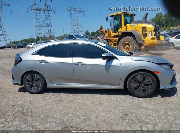 SHHFK7H58JU415663 2018 HONDA CIVIC Silver Widok wnętrza 360 stopni