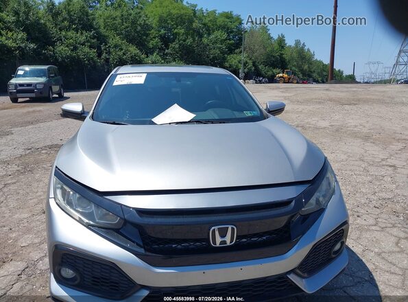 SHHFK7H58JU415663 2018 HONDA CIVIC Silver Widok wnętrza z tyłu