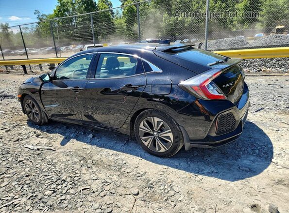 SHHFK7H59JU418488 2018 HONDA CIVIC Black Задня ліва чверть