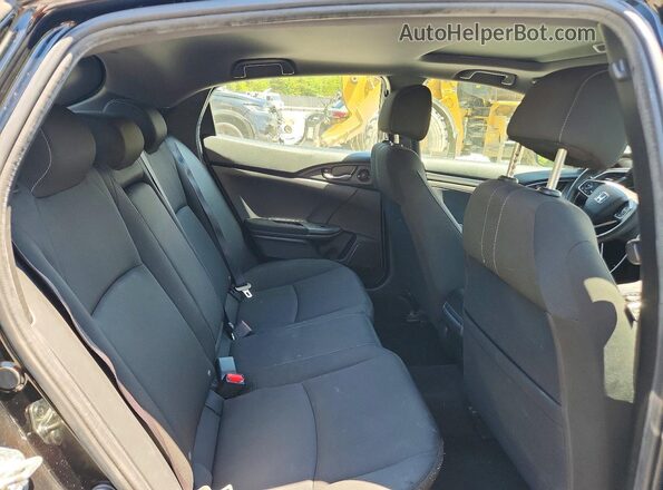 SHHFK7H59JU418488 2018 HONDA CIVIC Black Вид задніх сидінь