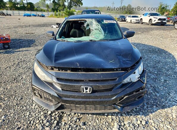 SHHFK7H60KU220134 2019 HONDA CIVIC Черный Вид спереди