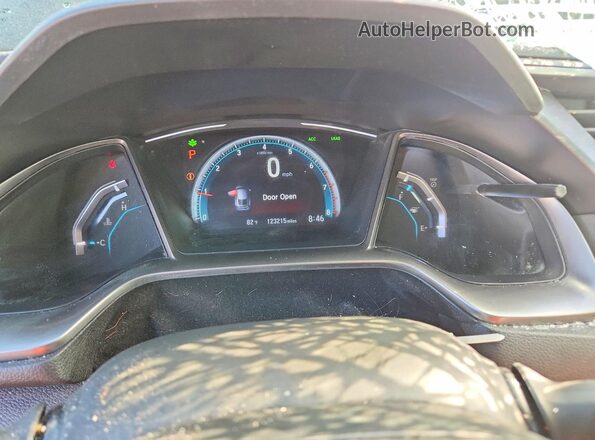 SHHFK7H60KU220134 2019 HONDA CIVIC Черный Вид щитка приборов