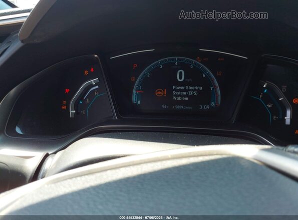 SHHFK7H60KU226189 2019 HONDA CIVIC Teal Вид задніх сидінь