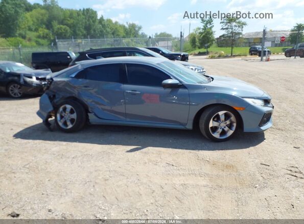 SHHFK7H60KU226189 2019 HONDA CIVIC Teal Вид задньої частини салону