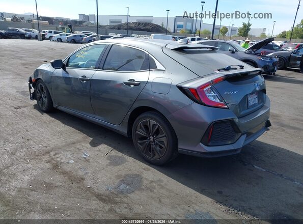 SHHFK7H60KU417210 2019 HONDA CIVIC Gray უკანა მარცხენა