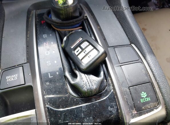 SHHFK7H60KU417210 2019 HONDA CIVIC Gray წინა პანელის ხედი