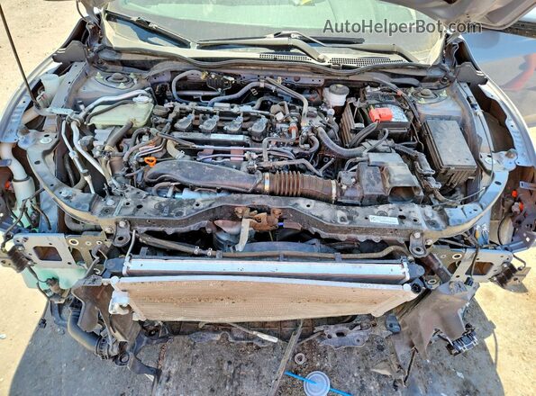 SHHFK7H60LU204856 2020 HONDA CIVIC Turquoise უკანა სალონის ხედი