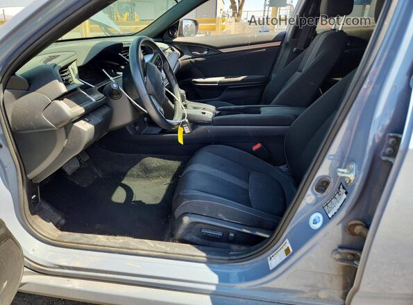 SHHFK7H60LU204856 2020 HONDA CIVIC Turquoise წინა სალონის ხედი