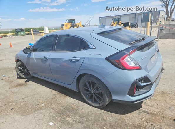 SHHFK7H60LU204856 2020 HONDA CIVIC Turquoise უკანა მარცხენა