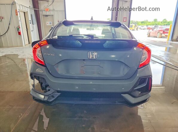 SHHFK7H60MU206799 2021 HONDA CIVIC Gray Vista trasera