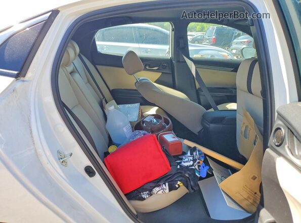 SHHFK7H60MU402399 2021 HONDA CIVIC White Rear seats view
