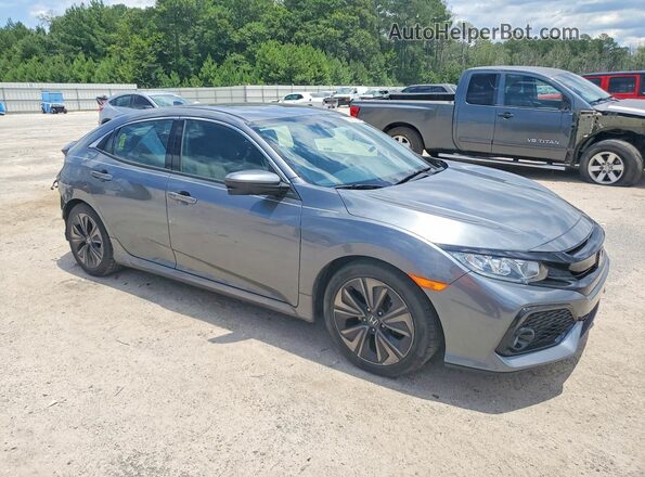 SHHFK7H62KU208146 2019 HONDA CIVIC Серый Передняя правая четверть