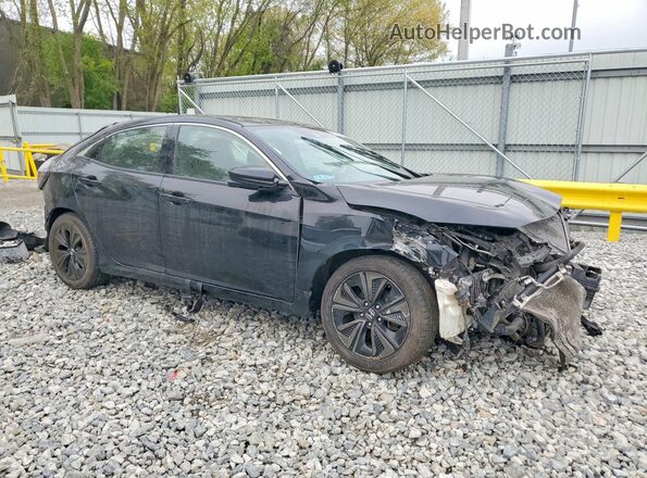 SHHFK7H62KU423963 2019 HONDA CIVIC Черный Передняя правая четверть
