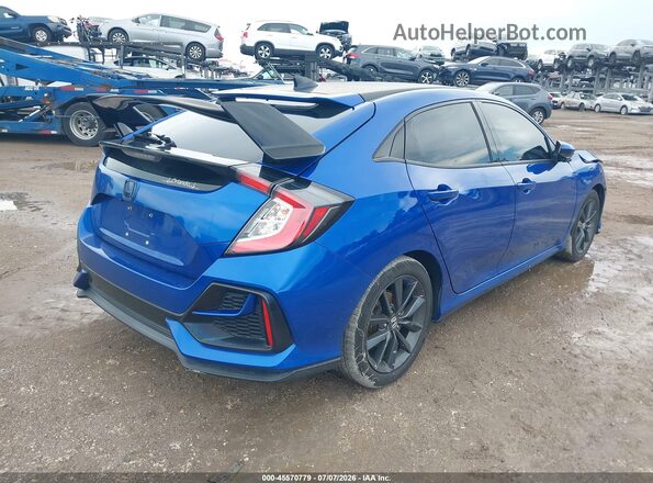 SHHFK7H62LU217642 2020 HONDA CIVIC Blue Հետևի աջ