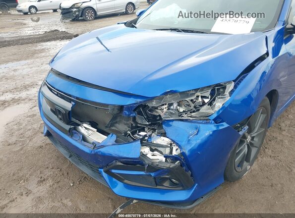 SHHFK7H62LU217642 2020 HONDA CIVIC Blue Դիմացի տեսք