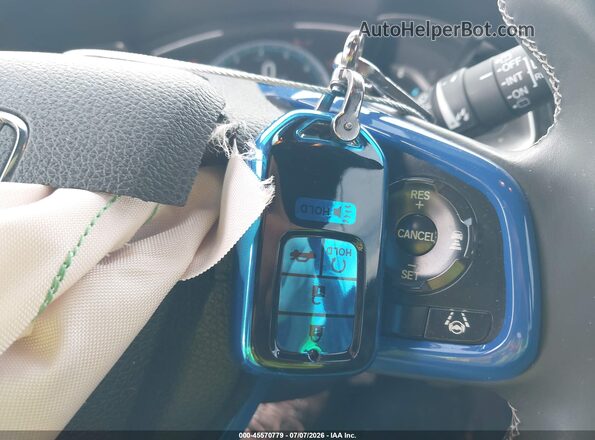 SHHFK7H62LU217642 2020 HONDA CIVIC Blue Առջևի վահանակի տեսք