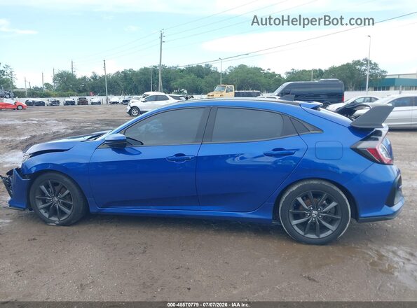 SHHFK7H62LU217642 2020 HONDA CIVIC Blue Սալոնի 360 աստիճան տեսք