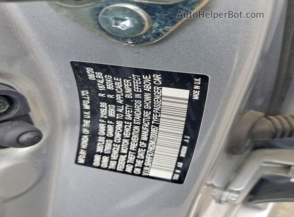 SHHFK7H62MU200857 2021 HONDA CIVIC Silver Widok komory silnika