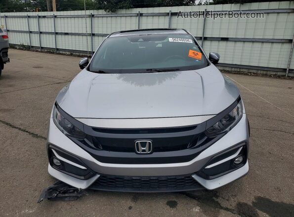 SHHFK7H62MU200857 2021 HONDA CIVIC Silver Widok z przodu
