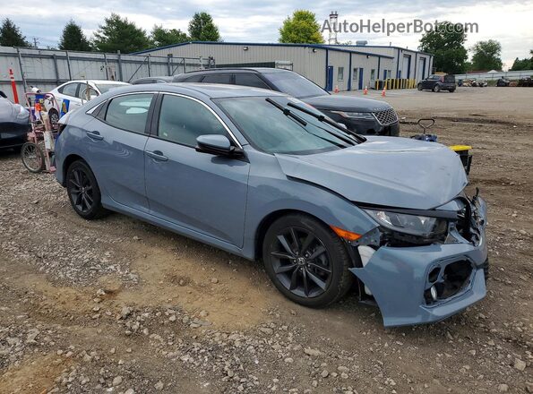 SHHFK7H62MU203791 2021 HONDA CIVIC Gray Առջևի աջ