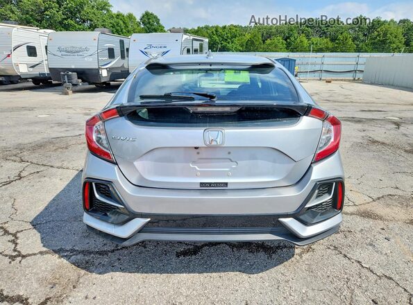 SHHFK7H62MU231879 2021 HONDA CIVIC Silver Widok z tyłu