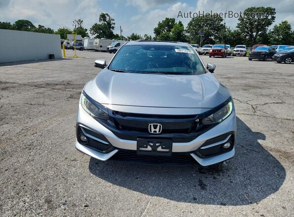 SHHFK7H62MU231879 2021 HONDA CIVIC Silver Widok z przodu