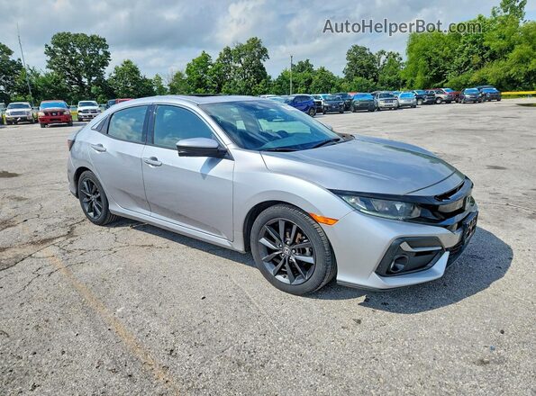 SHHFK7H62MU231879 2021 HONDA CIVIC Silver Przód prawy
