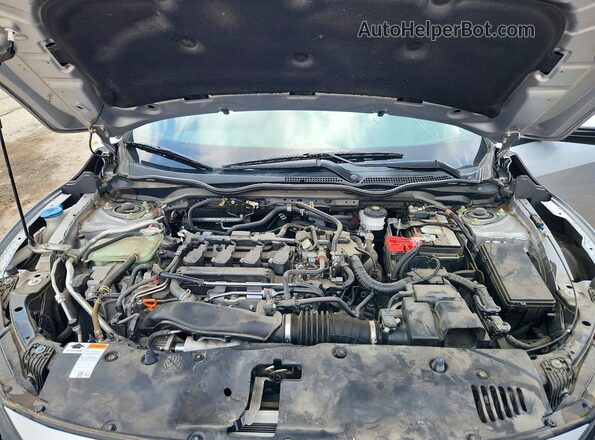 SHHFK7H62MU231879 2021 HONDA CIVIC Silver Widok komory silnika