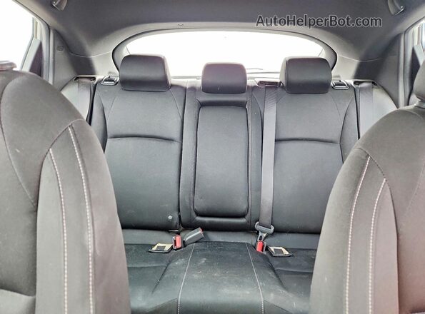 SHHFK7H62MU231879 2021 HONDA CIVIC Silver Widok tylnych siedzeń