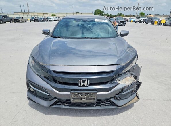 SHHFK7H62MU233003 2021 HONDA CIVIC Серый Вид спереди