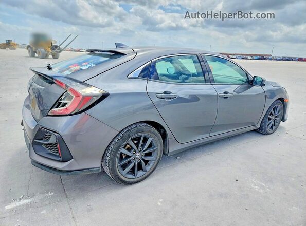 SHHFK7H62MU233003 2021 HONDA CIVIC Серый Задняя правая четверть