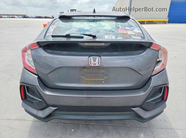SHHFK7H62MU233003 2021 HONDA CIVIC Серый Вид сзади