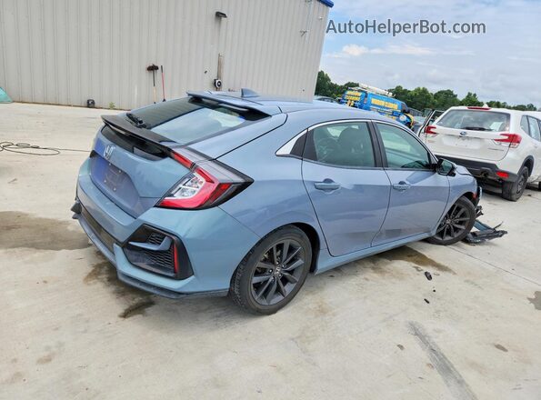 SHHFK7H63LU217603 2020 HONDA CIVIC Синий Задняя правая четверть