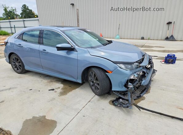 SHHFK7H63LU217603 2020 HONDA CIVIC Синий Передняя правая четверть