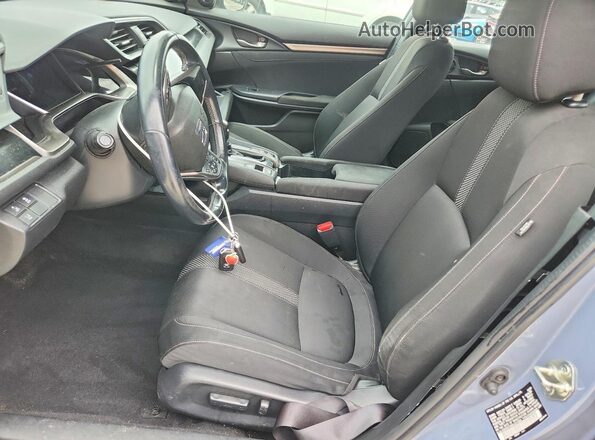 SHHFK7H63LU217603 2020 HONDA CIVIC Синий Вид салона спереди