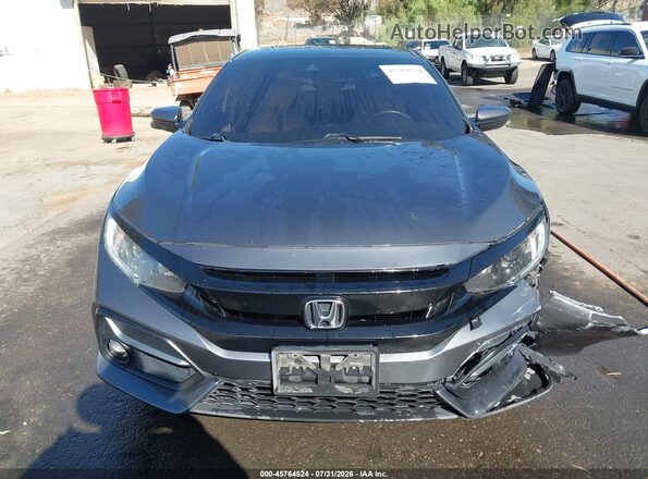 SHHFK7H63LU421284 2020 HONDA CIVIC Gray Սարքավորումների վահանակի տեսք