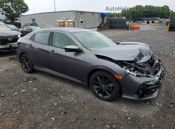 SHHFK7H63LU422600 2020 HONDA CIVIC Gray Delantero derecho