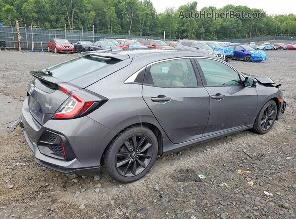 SHHFK7H63LU422600 2020 HONDA CIVIC Gray Trasero derecho