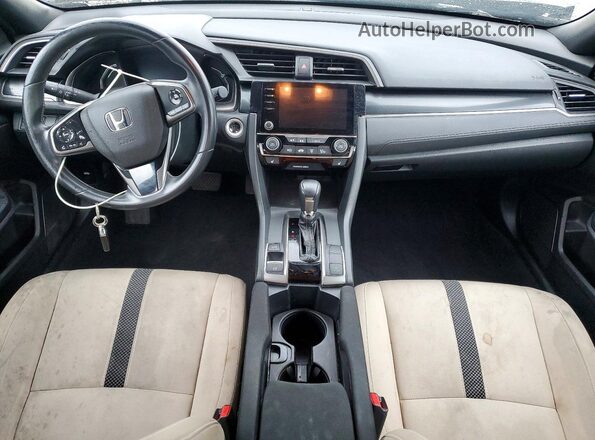 SHHFK7H63LU422600 2020 HONDA CIVIC Gray Vista del salpicadero