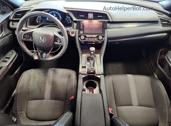 SHHFK7H64LU225628 2020 HONDA CIVIC Black Vista del salpicadero
