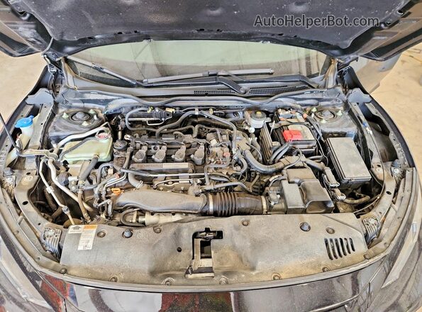 SHHFK7H64LU225628 2020 HONDA CIVIC Black Vista interior trasera